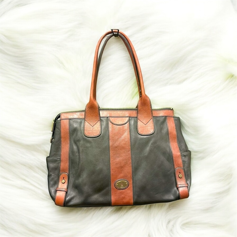 RARE VRI Fossil Weekender Vintage Re-Issue Tote Like New